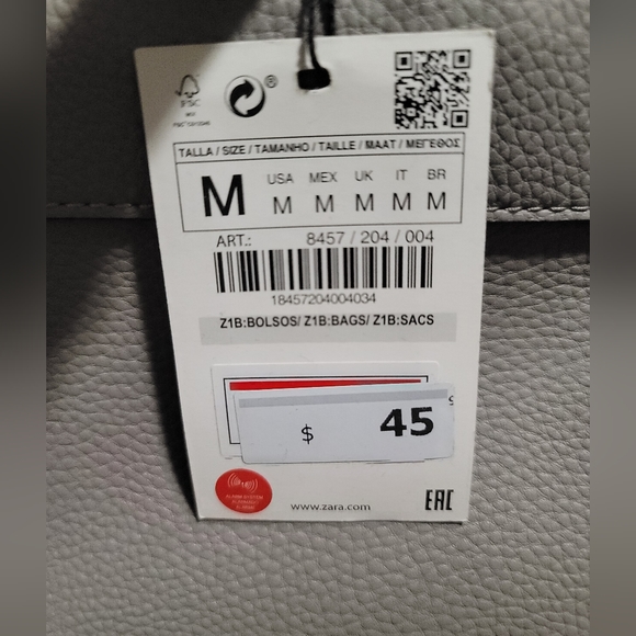 ❌️SOLD 🟣2/$40 - ZARA backpack NWT - Picture 5 of 5